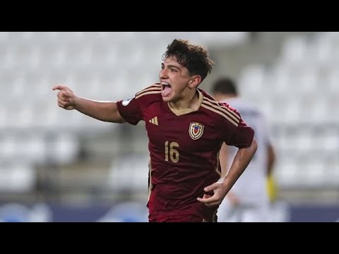Golazo de Juan Camilo Uribe | Sudamericano Sub 17 | Venezuela 🇻🇪 2-2 🇺🇾 Uruguay