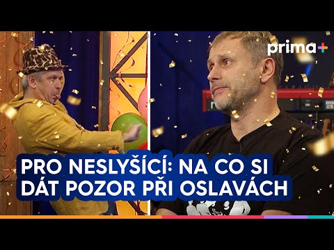 ????Silvestrovská Partička pro neslyšící: Odborník na oslavy radí, na co si na Silvestra dát pozor