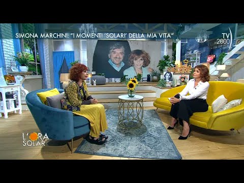 L'Ora Solare, 10 ottobre 2022: "Simona Marchini" e "Cantammo a Gesù, guidato da don Michele Madonna"
