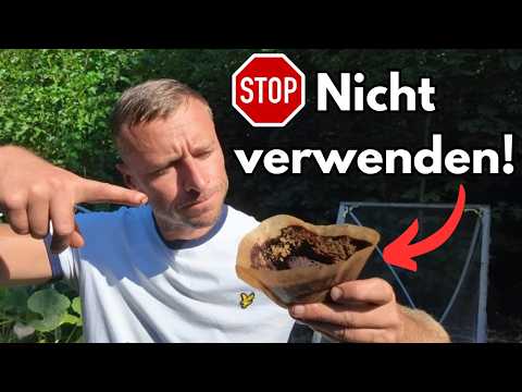 Kaffeesatz NICHT als Dünger verwenden! Das ist GEFÄHRLICH !!!