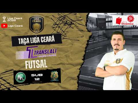 Taça Liga Ceará Translali de Futsal 2026: Maranguape x Guaiuba - Sub 12