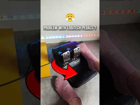Problem with Logitech pedals ?😤 #logitechg29 #steeringwheel #simracing #g29 #gaming #gt7 #ps5 #xbox