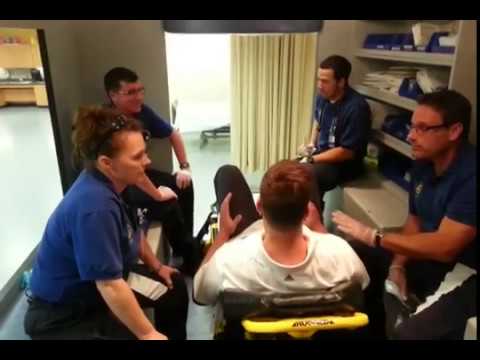 EMT Class 314 Restraint Training #2