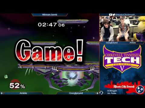 TTSV - Amida (Jigglypuff) vs Googlyeyed (Marth) - Melee Winners Semis
