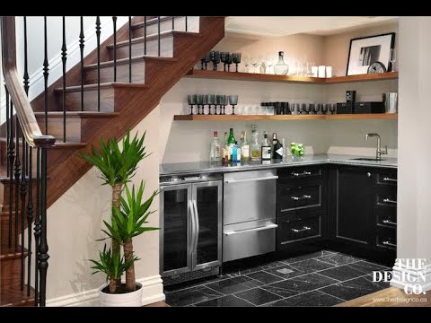 UNDER STAIRS KITCHEN  IDEA IN CONSTRUCTION- سیڑھی کے نیچے کچن