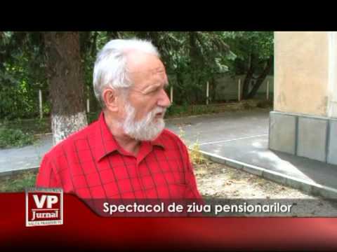 Spectacol de ziua pensionarilor