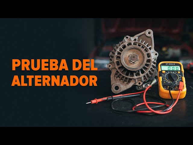 Vea una guía de video sobre cómo reemplazar MITSUBISHI MIRAGE Alternadores