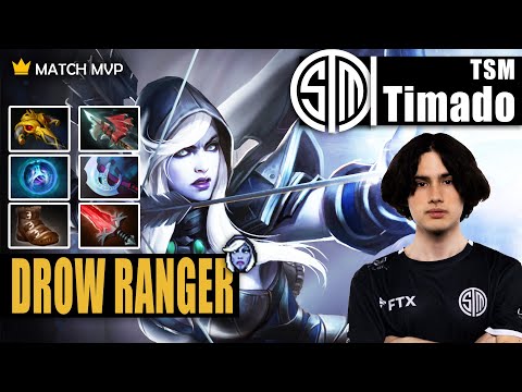 Drow Ranger Safelane | TSM.Timado | ARE YOU READY FOR LIMA MAJOR? | 7.32d Gameplay Highlight