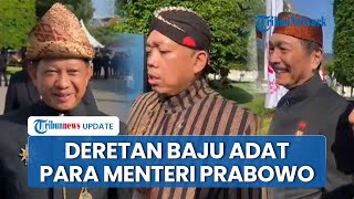 Luhut Pakai Baju Bugis, Erick Thohir Adat Betawi, Deretan Menteri Ramaikan Upacara HUT RI di Istana