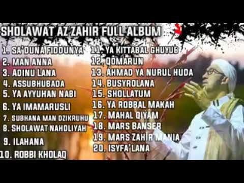 FULL ALBUM!! Az-Zahir Sholawat Paling Populer di Tahun 2020