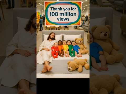 100 MILLION VIEWS!!! 🎉🌈👶✨ Thank You from Jesus & the Rainbow Babies 🎈💖