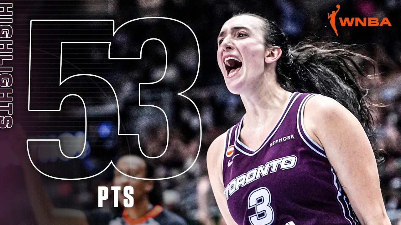 MARINA MABREY SCORES 53 AND TIES THE RECORD FOR MOST POINTS IN A WNBA GAME 😱 | WNBA on ESPN