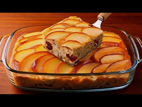 I make this oatmeal cake 3 times a week! 😋 Just a 1-pan dessert. No sugar, no flour!