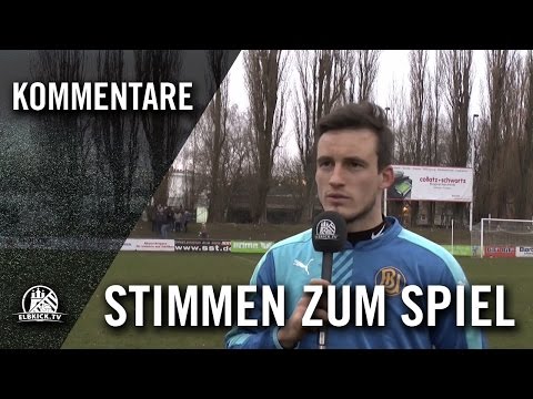 Die Stimmen zum Spiel (Altona 93 - HSV Barmbek-Uhlenhorst, Oberliga Hamburg) | ELBKICK.TV