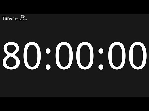80 Hour Countdown Timer