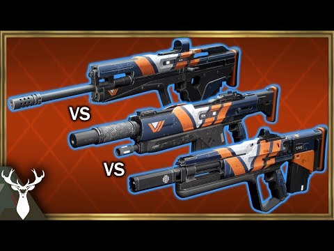 Destiny 2 - Nameless Midnight vs Origin Story vs Nightshade