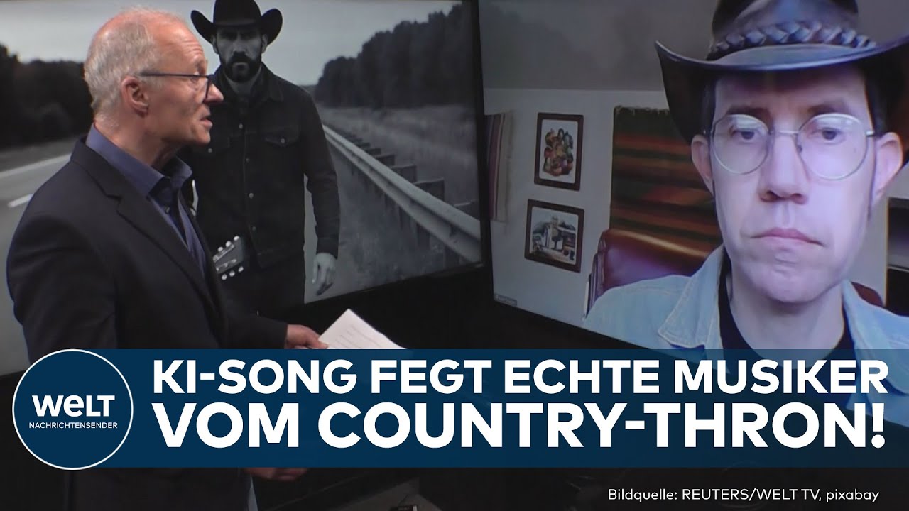 USA: KI-Song stürmt die Country-Charts! Wie gefährlich ist das für Musikstars?