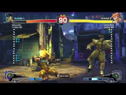 SSFIV: GamerBee (Adon) vs tatsuvids (M.Bison) TRUE-HD QUALITY