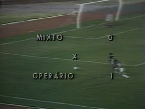 Mixto 0 x 1 Operário de Várzea Grande | Campeonato Mato-Grossense 1980