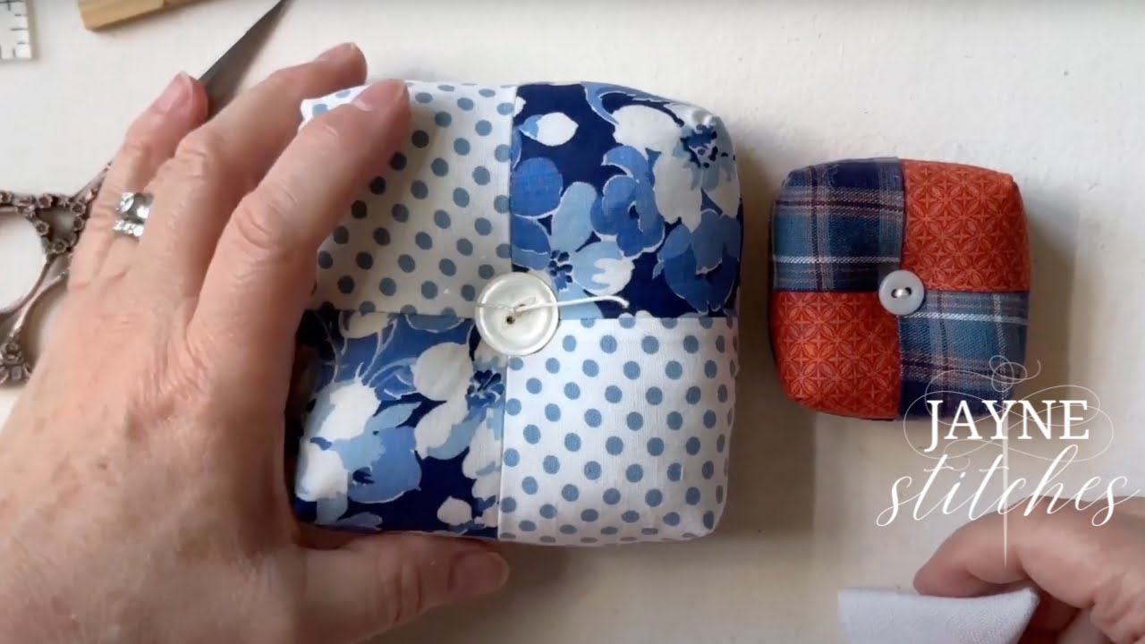 How to Sew a Four Patch Pincushion | Perfect Block + Boxed Corners Tutorial