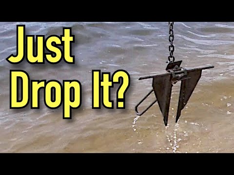 Anchoring a Boat - How to use a boat anchor