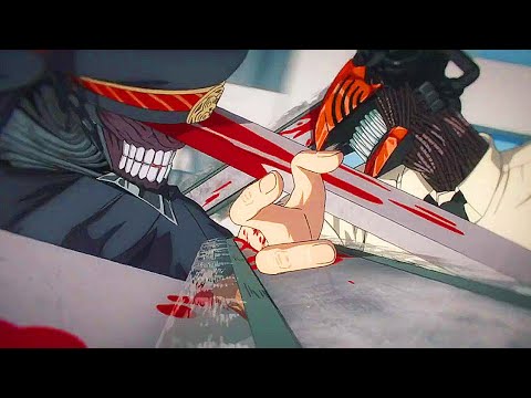 Denji vs Katana Man (Rematch) - Chainsaw Man END「AMV」- Voices In My Head ᴴᴰ