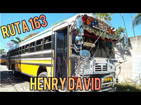 RUTA 163: Transporte ¨HENRY DAVID¨ una de las salseras de SUCHITOTO