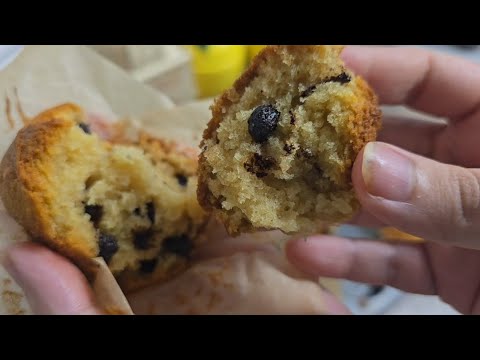 Recette Muffins orange zest&eacute;e et p&eacute;pites de chocolat