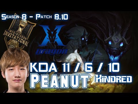 KZ Peanut KINDRED vs TRUNDLE Jungle - Patch 8.10 EUW Ranked