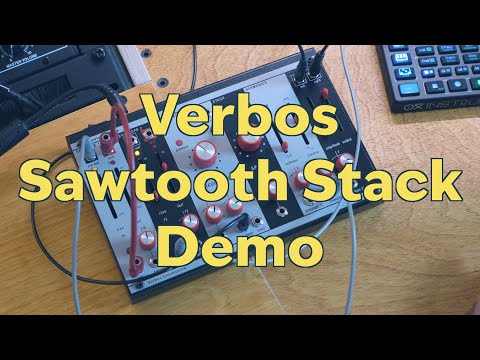 Verbos Electronics Sawtooth Stack - 5 Triangle Core Additive Swarm Voice 2026 - Gray image 3
