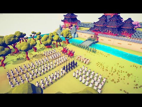 150x KNIGHT ARMY SIEGE SAMURAI CASTLE - Totally Accurate Battle Simulator TABS