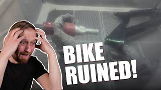 German Master Painter Ruined Bike - Can The Bike Be Rescued?