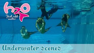 H2O: Just Add Water - Behind the scenes: Underwater scenes