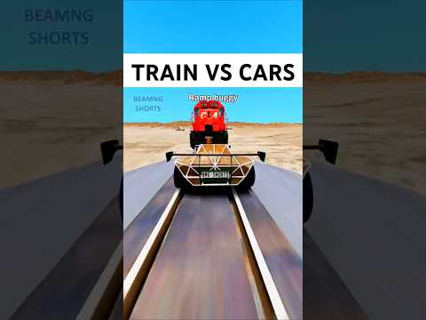 Cars vs Train 😂 #shorts