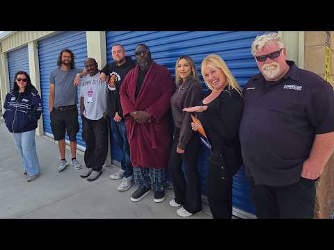 I Went To Storage Wars In Real Life & Bid HARD! (WE SCORED!)