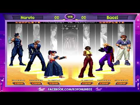 Naruto Vs Baozi (包子) FT10 KOF 2002 UM - Uma luta verdadeiramente assustadora