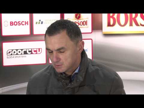 2014. december 7. DVTK - Újpest | Nebojša Vignjević  értékelése