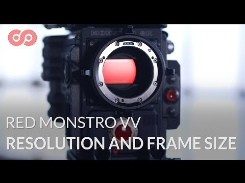 RED Monstro VV Resolution and Frame Size Test
