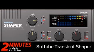 Video thumbnail for Softube Transient Shaper VST/AU plugin in action! by Computer Music