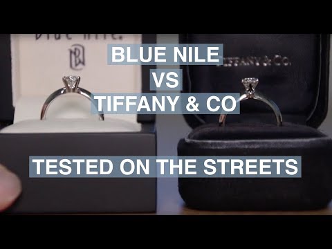 Blue Nile vs. Tiffany & Co - Street Test | The Diamond Pro