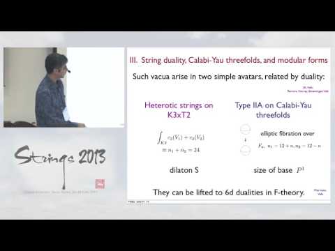 Shamit Kachru - Calabi-Yau Avatars of Mathieu Moonshine