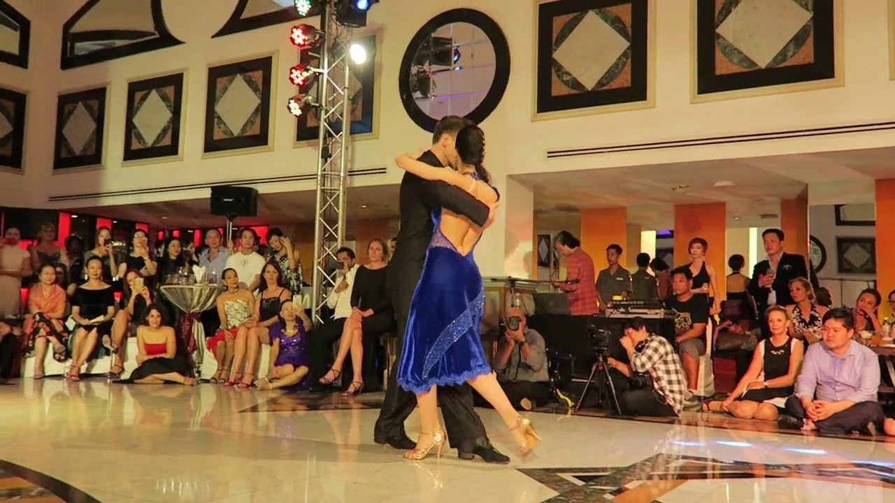 Cyrena Drussine y Steinar Refsdal - 1/2 , Bangkok tango festival 2017