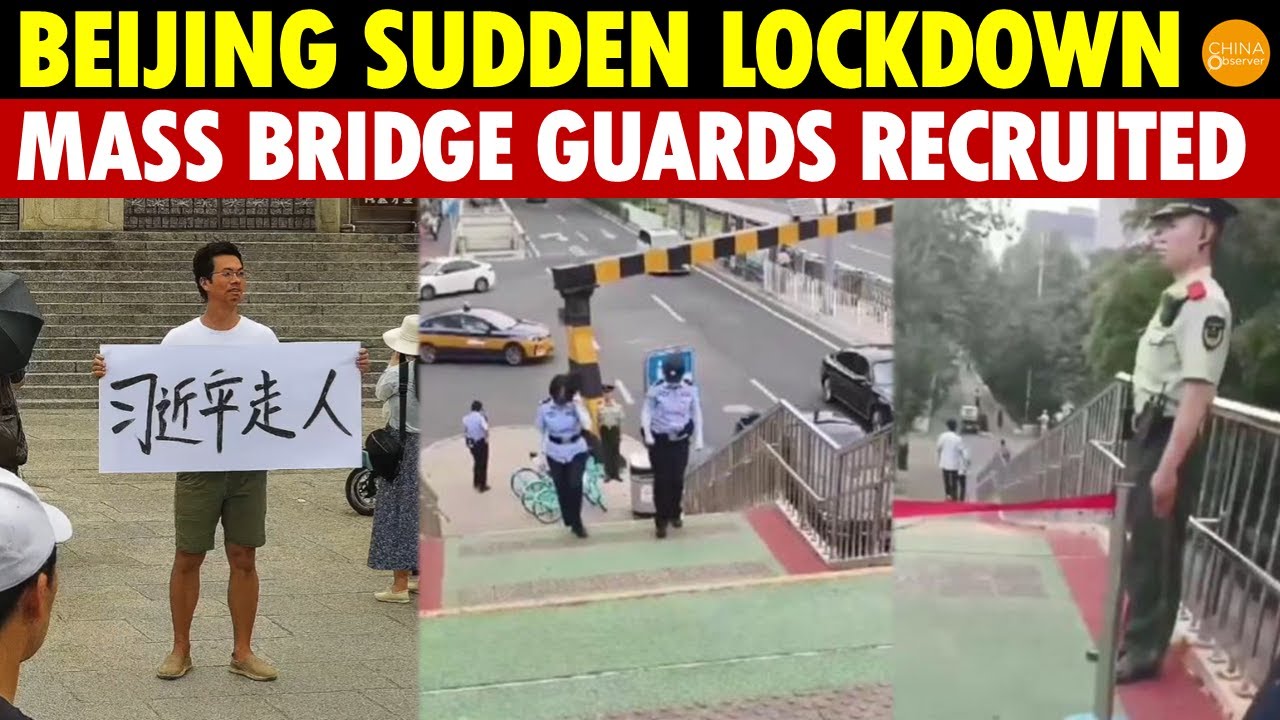 Beijing Imposes Sudden Lockdown, Bans Kites and Pigeons, Mass Recruitment for Bridge and Pole Guards
