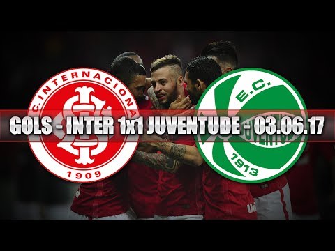 GOLS - INTERNACIONAL 1x1 JUVENTUDE - 03.06.17
