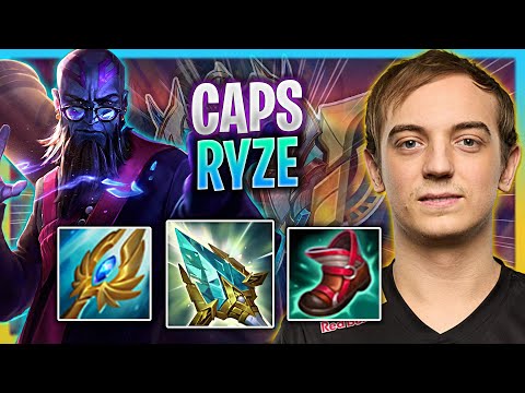 CAPS BRINGS BACK RYZE! | G2 Caps Plays Ryze Mid vs Leblanc!  Season 2023