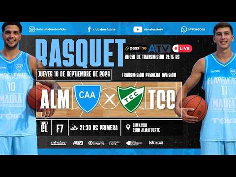 BASQUET DE PRIMERA | T. CL F.8| C.A ALMAFUERTE VS. TENIS CLUB CORREA