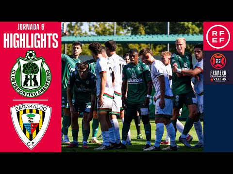 Resumen #PrimeraFederación | CD Arenteiro 1-1 Barakaldo CF | Jornada 6 | Temporada 2025/26