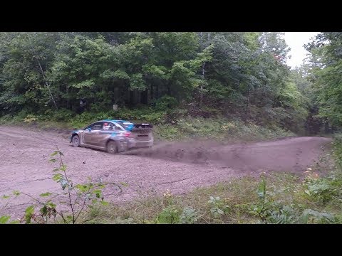 Ojibwe Forest Rally 2017 - Pastrana Takes Out Some Banners