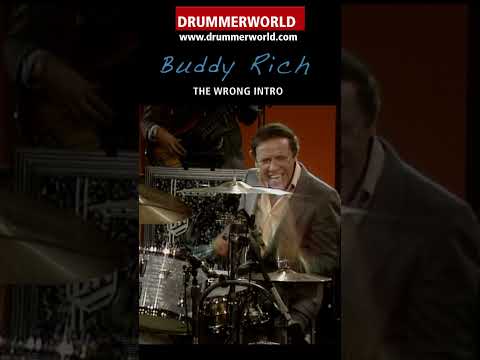 Buddy Rich: Not happy with the Horns - or eventually the Drum Intro?? ..but then he drives the Band