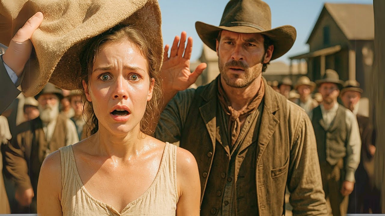 She Was Sold with a Sack Over Her Head—Until a Stranger in the Crowd Yelled, “She’s My Wife!”